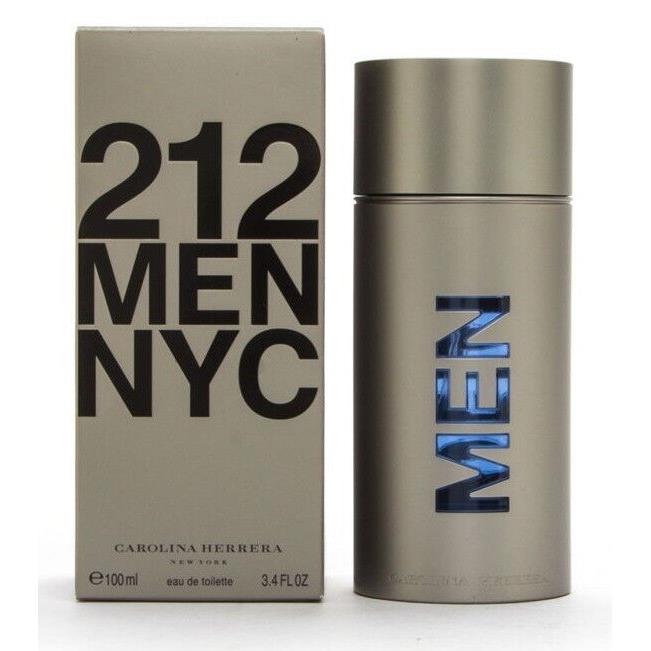 212 Nyc Men By Carolina Herrera 3.4oz Edt Spray For Men