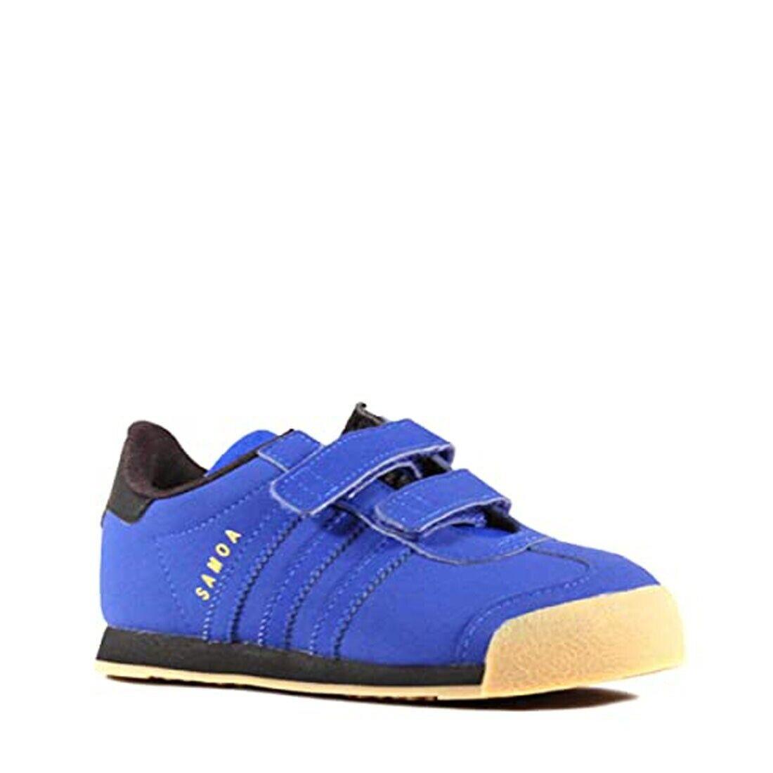 Infant 5k US / 4k UK / 20 EU Adidas C75419 Samoa CF I Collegiate Royal/blk/gold - Blue