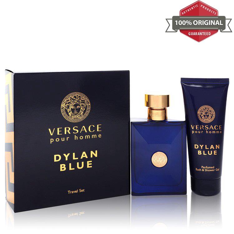 Versace Pour Homme Dylan Blue Gift Set For Men by Versace