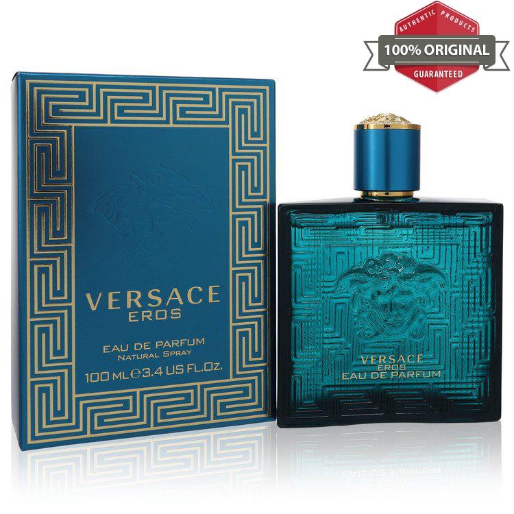 Versace Eros Cologne 3.4 oz Edp Spray For Men by Versace