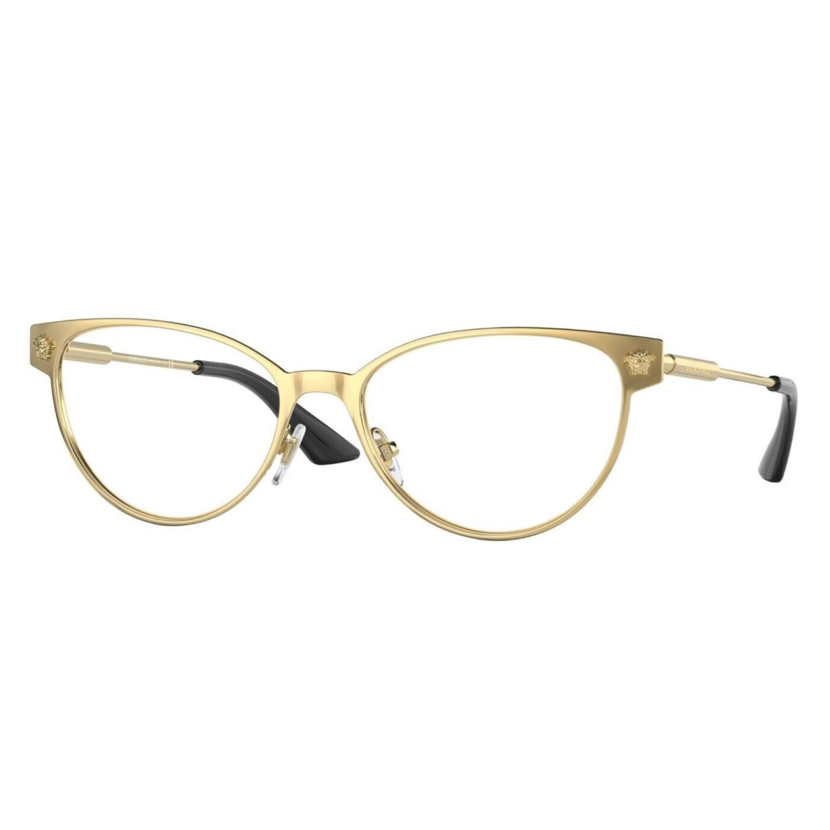 Versace Reading Glasses VE Mod.1277 1002 54-17 Gold Cat Eyes Frames Readers