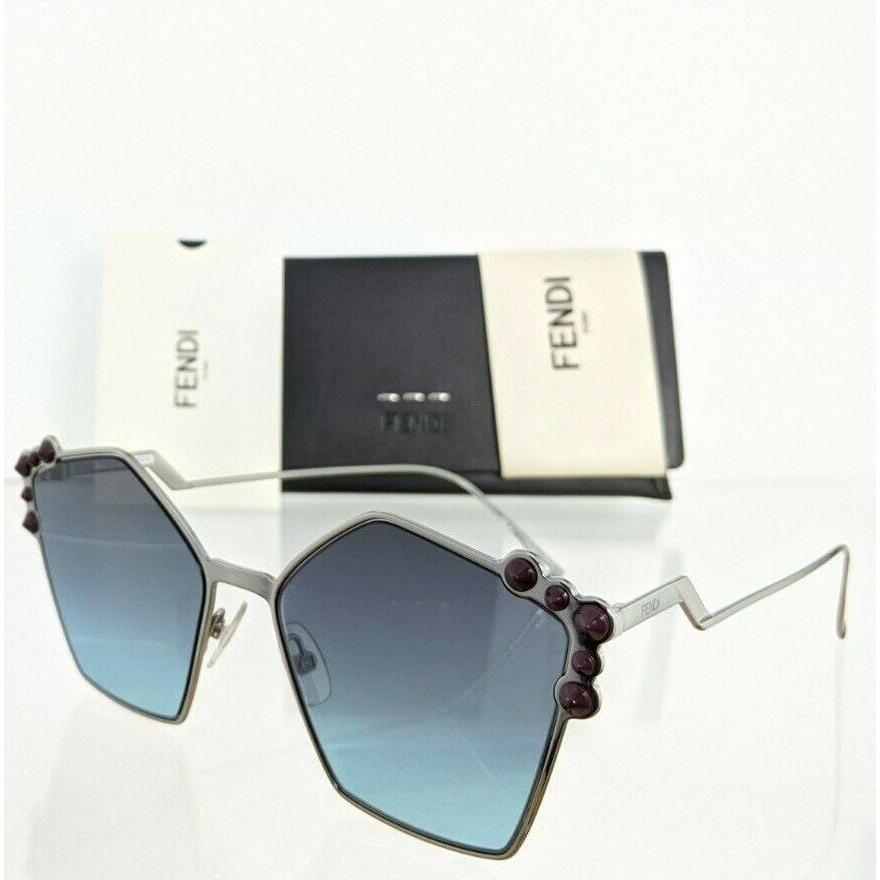 Fendi FF 0261/S Sunglasses Silver Frame 6LBJF 0261