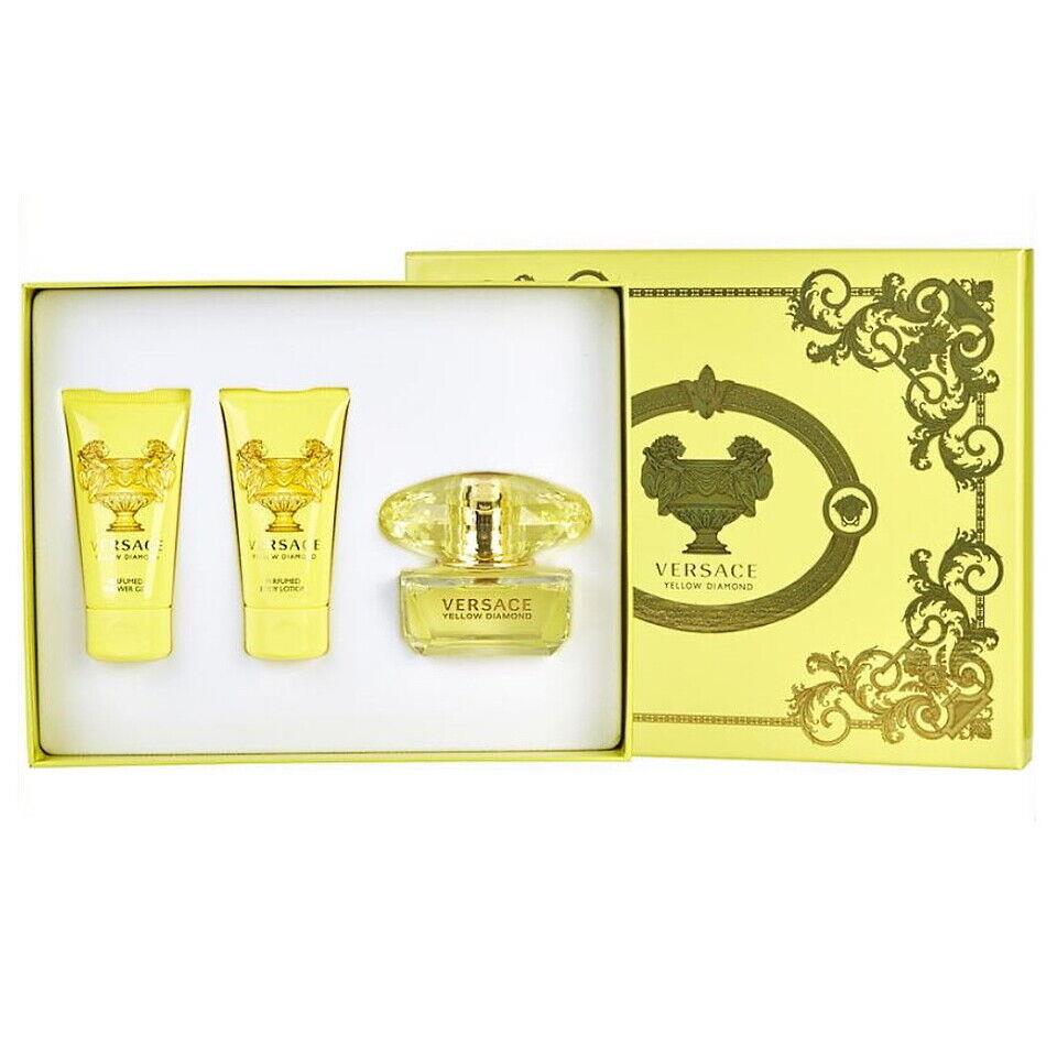 Versace Yellow Diamond 3PCS Edt Women Set