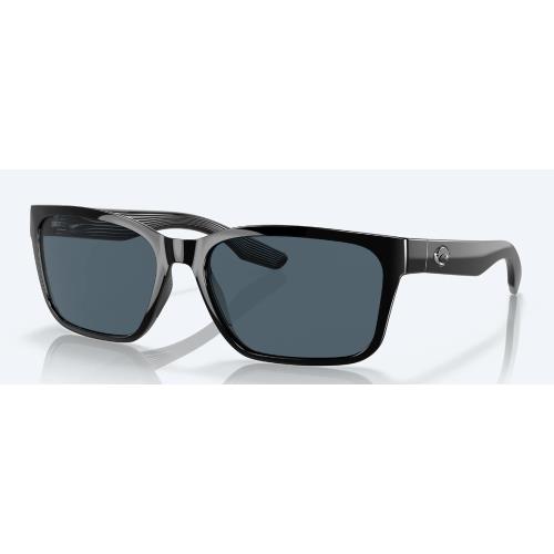 Costa Palmas-black Frame Gray Polarized Polycarbonate Lenses