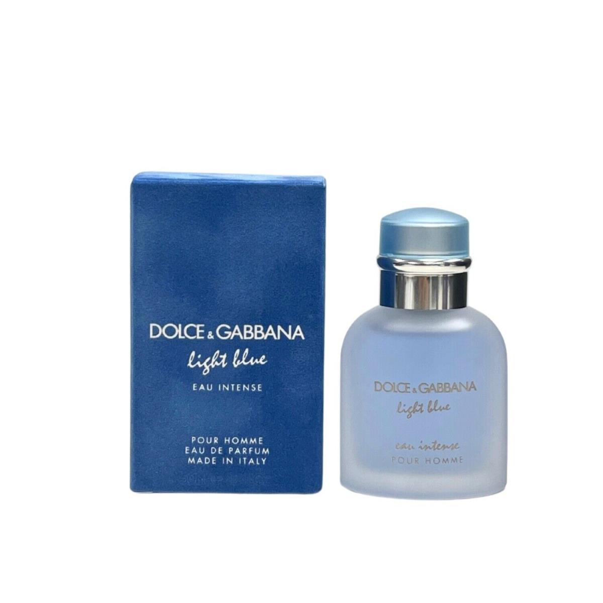 Dolce Gabbana Light Blue Eau Intense Eau De Parfum For Men 1.7 oz / 50 ml