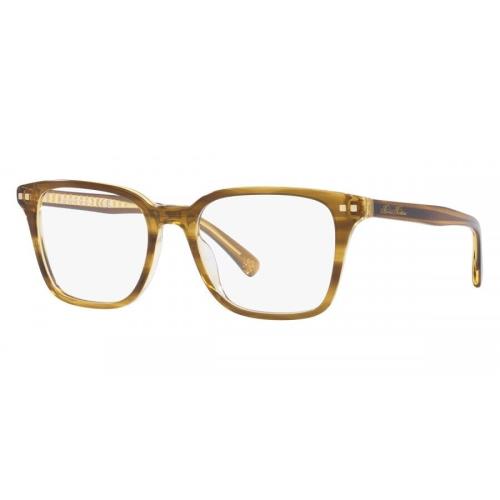 Brooks Brothers BB2058 6164 Olive Horn Trans Brown 55-19-145