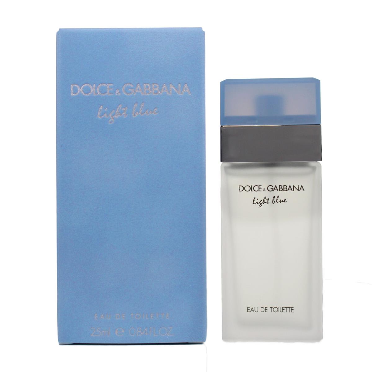 Dolce Gabbana Light Blue Eau De Toilette Spray 0.84 Oz / 25 Ml