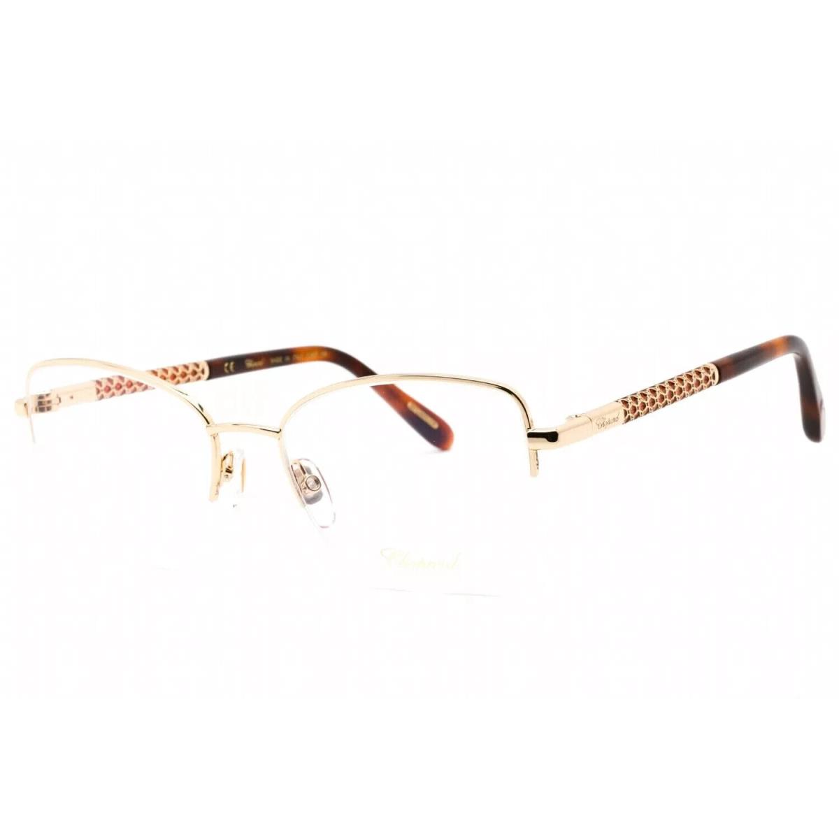 Chopard VCHF46 300Y 54 Eyeglasses Shiny Rose Gold Frame Optical - Frame: Rose Gold