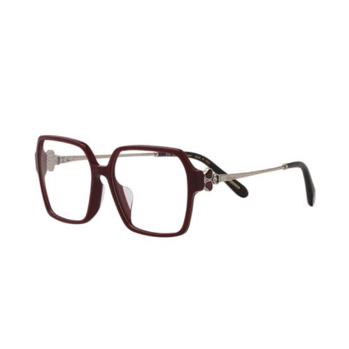 Chopard Eyeglasses VCH345G 0G96 55 Burgundy / Gold Optical Frame