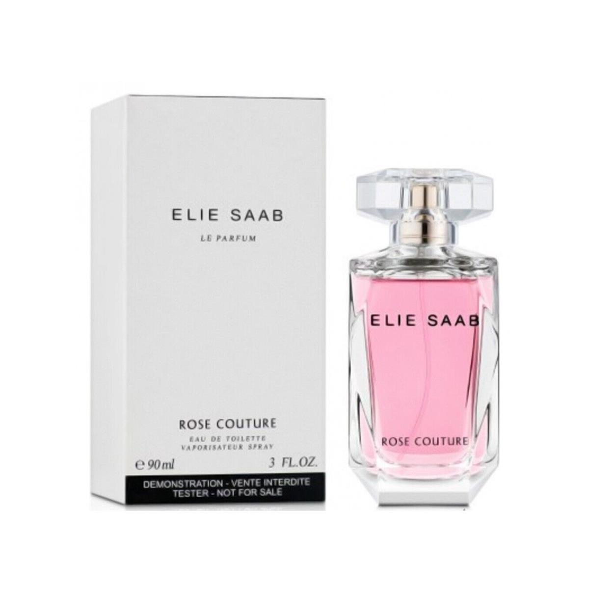 Elie Saab LE Parfum Rose Couture Eau DE Toilette Spray 90 ML / 3 Fl.oz. Tester