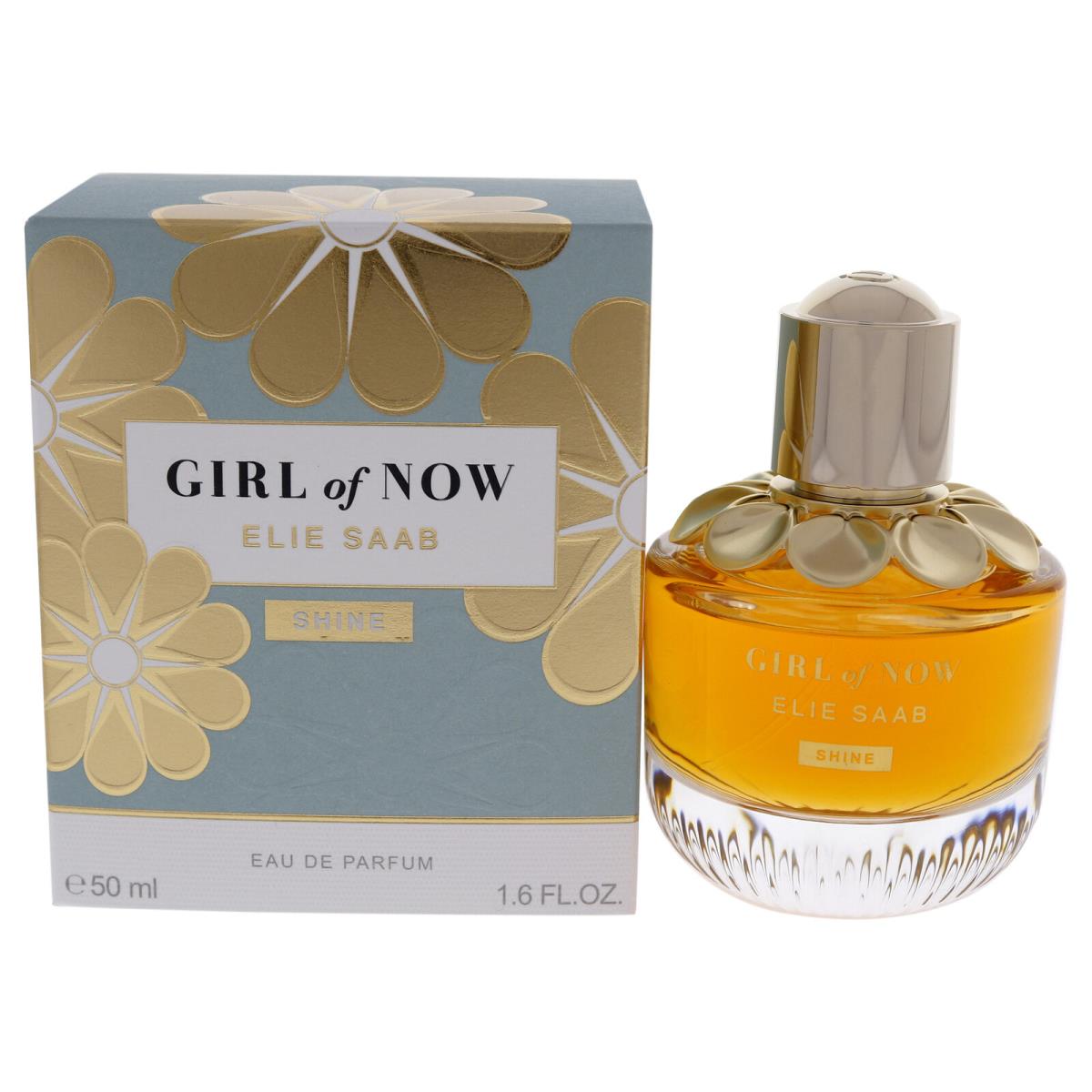 3 Pack Girl Of Now Shine by Elie Saab For Women - 1.6 oz Edp Spray