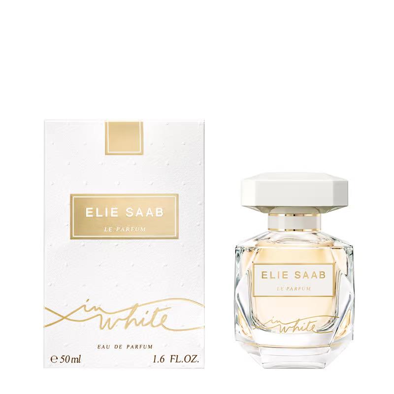 LE Parfum IN White BY Elie SAAB-EDP-SPRAY-1.7 OZ-50 Ml-authentic-made IN Italy