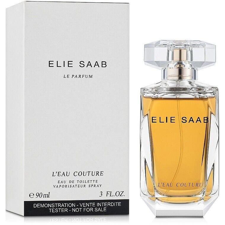 Elie Saab L`eau Couture 90 Ml/ 3.0 oz Eau de Toilette Spray Tester