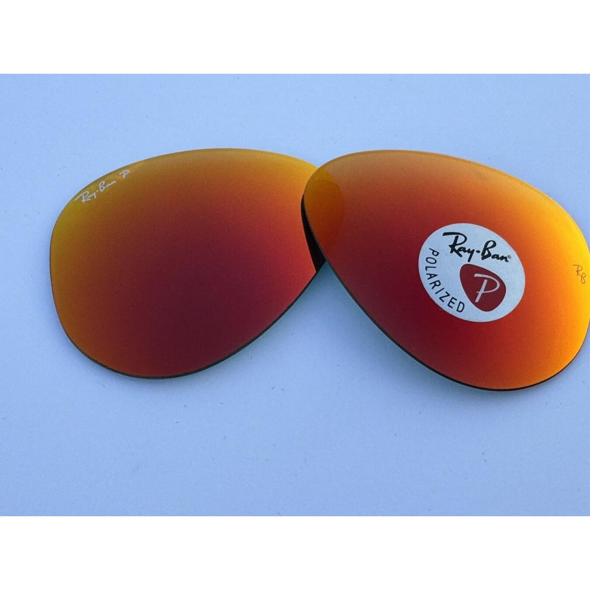 Ray-ban RB3025/RB3558/RB3138 Aviator Replacement Polarized Orange Mirror Lenses