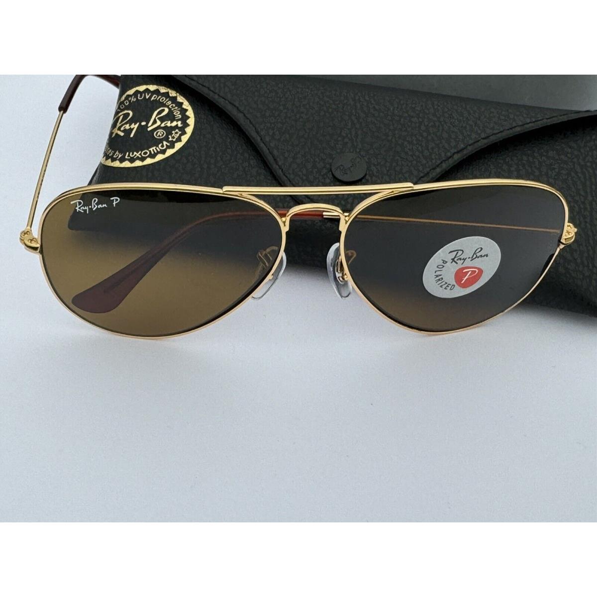 Ray-ban RB3025 001/57 Aviator Arista/ Polarized Brown Lenses