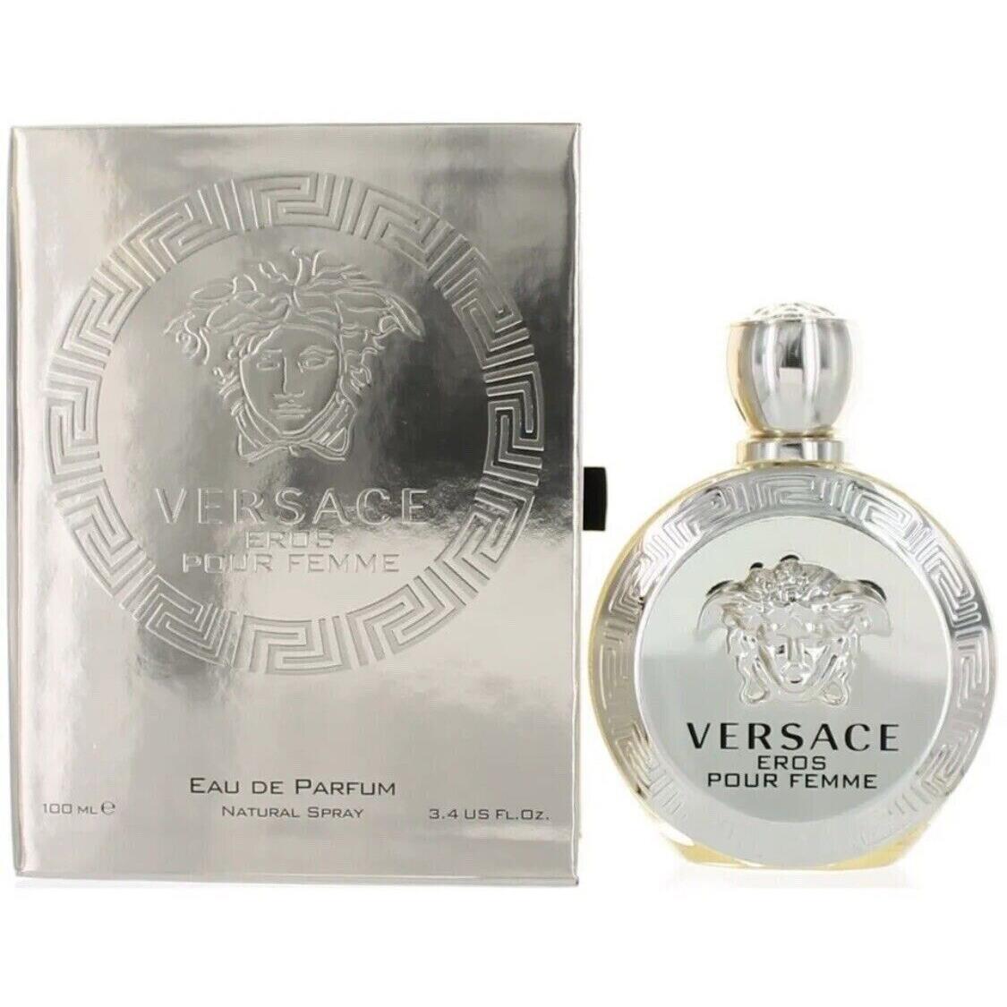 Versace Eros For Women 3.4 OZ./100 Ml. Edp Eau De Parfum