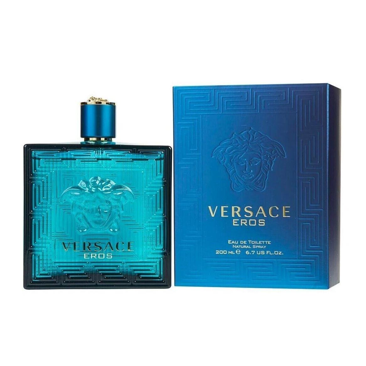 Versace Eros by Versace Eau de Toilette Spray For Men 6.7oz Box