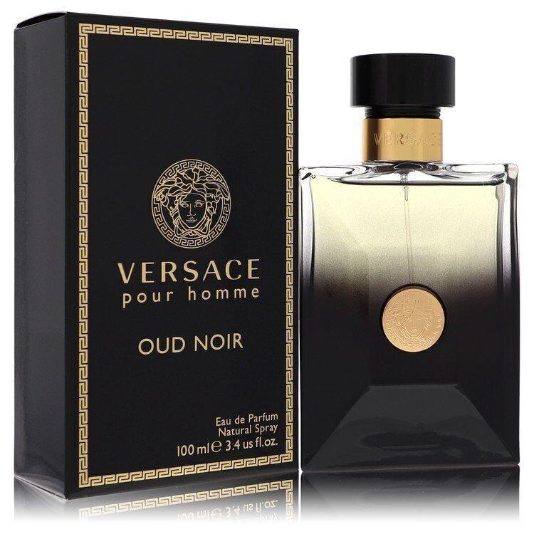 Versace Pour Homme Oud Noir Cologne By Versace Edp Spray 3.4oz/100ml For Men