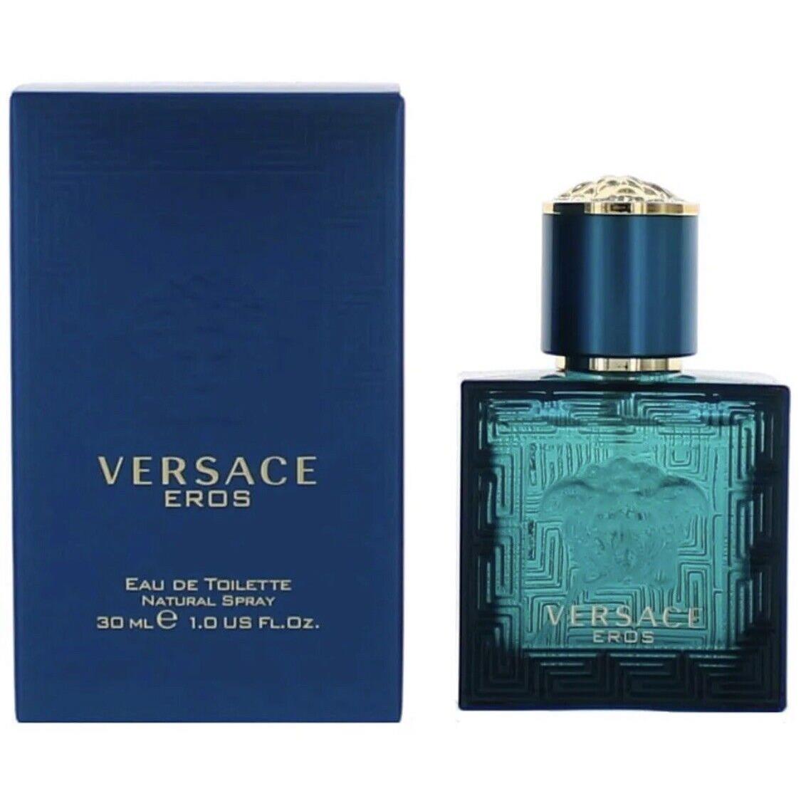 Eros by Versace 1 oz Edt Spray For Men Eau De Toilette