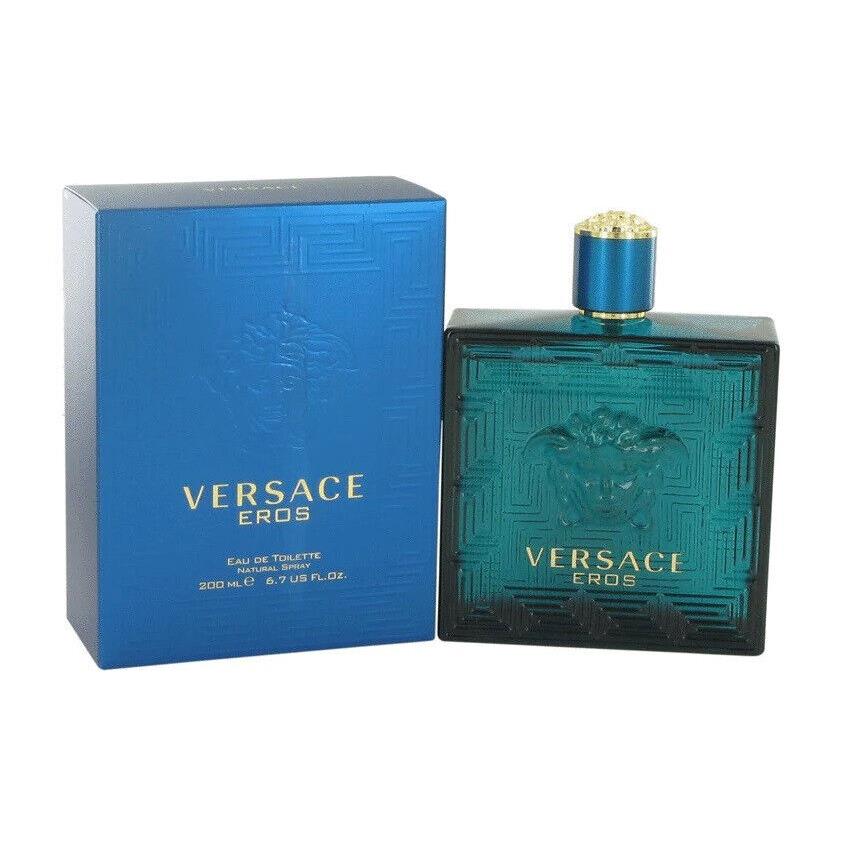 Versace Eros Men 6.7 oz 200 ml Eau De Toilette Spray