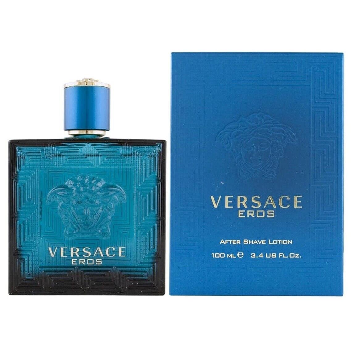 Versace Eros by Versace For Men After Shave Lotion 3.4 oz 100 ml