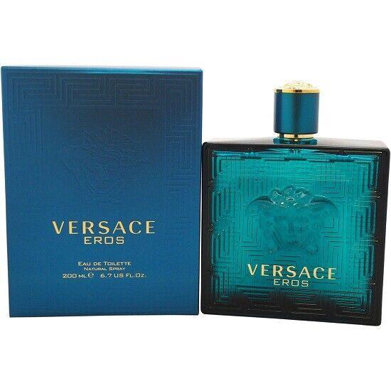 Versace Eros Versace 6.7 oz / 200 ml Eau de Toilette Edt Men Cologne Spray