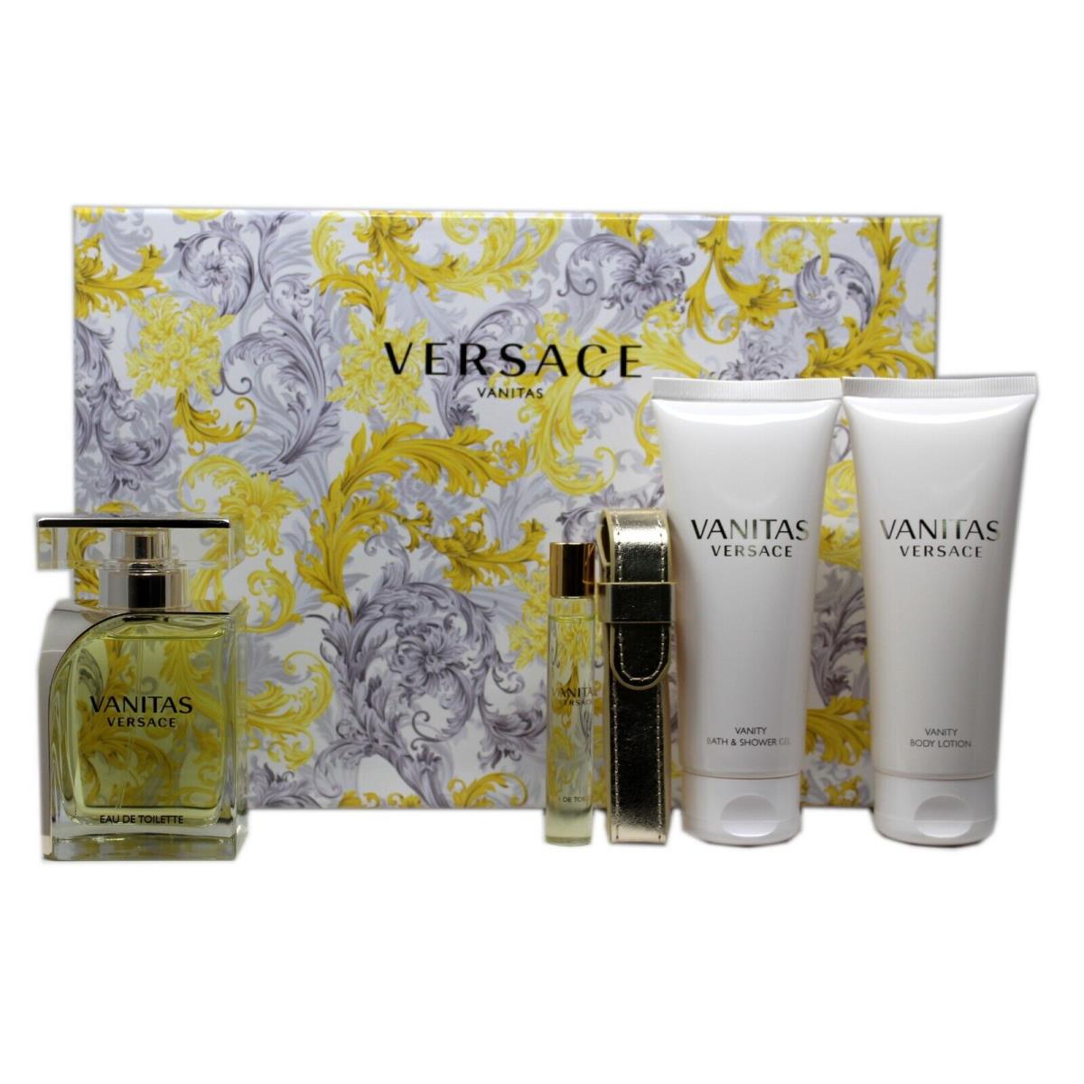 Versace Vanitas 4 Piece Gift Set Eau DE Toilette Spray 100 ML/3.4 Fl.oz