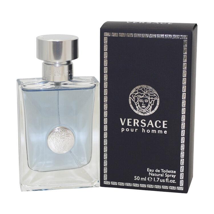 Versace Pour Homme Eau De Toilette Spray 1.7 Oz / 50 Ml For Men