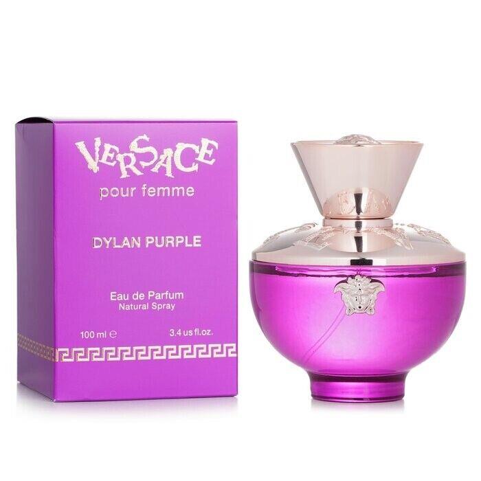 Versace Dylan Purple Pour Femme 3.4 Oz. 100ml Eau de Parfum Women