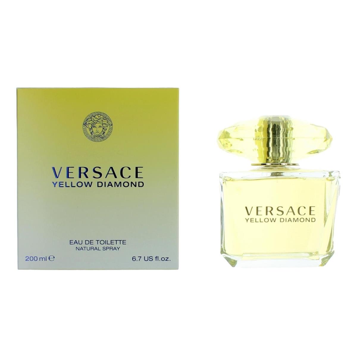 Versace Yellow Diamond by Versace 6.7 oz Edt Spray For Women