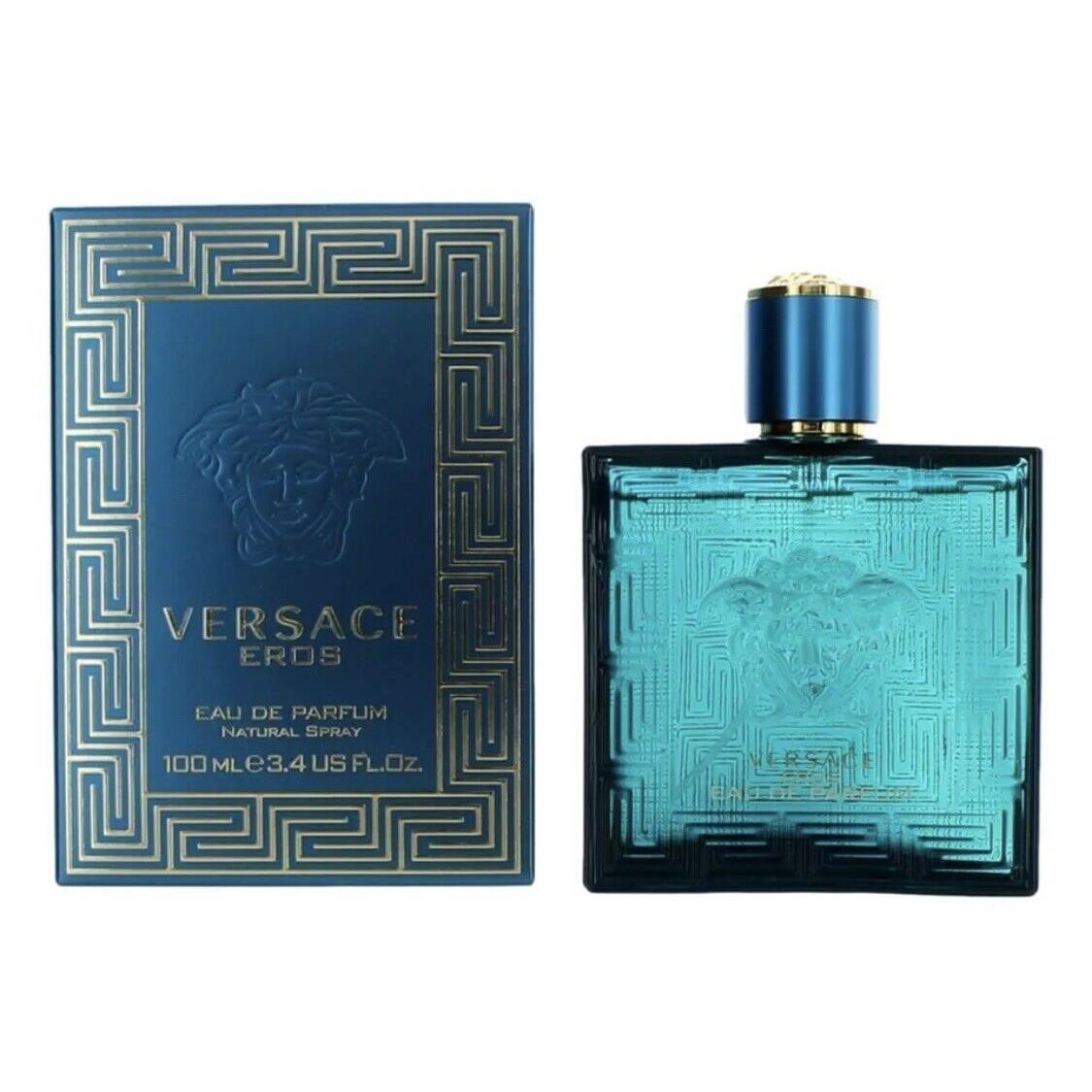 Eros by Versace 3.4 oz Edp Spray For Men Eau De Parfum