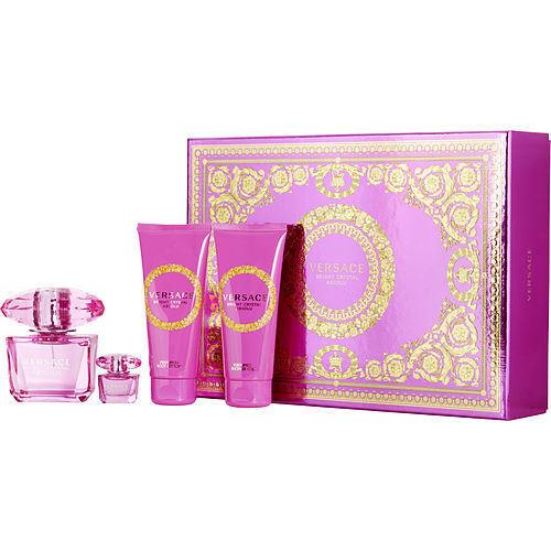 Versace Bright Crystal Absolu By Gianni Versace 4 Piece Gift Set