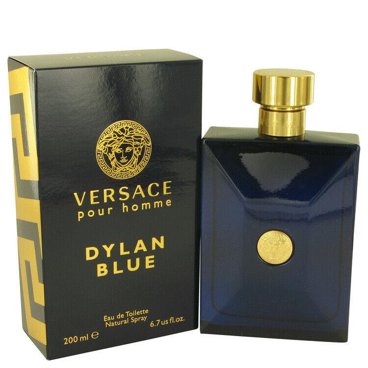 Versace Pour Homme Dylan Blue by Versace 6.7 oz Edt Cologne Spray For Men