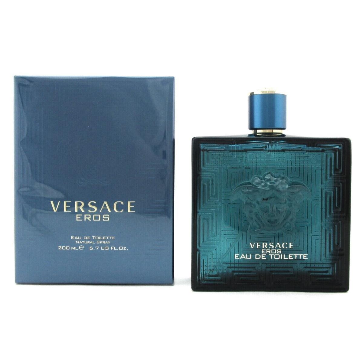 Versace Eros by Gianni Versace 6.7 Oz. Eau de Toilette Spray For Men