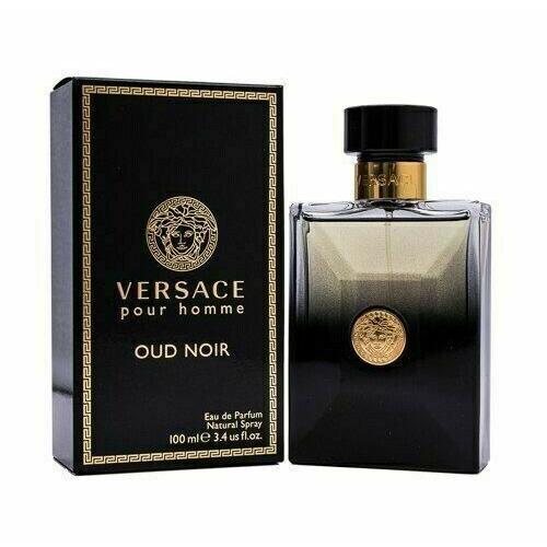 Versace Pour Homme Oud Noir by Versace 3.4 oz Edp Spray For Men