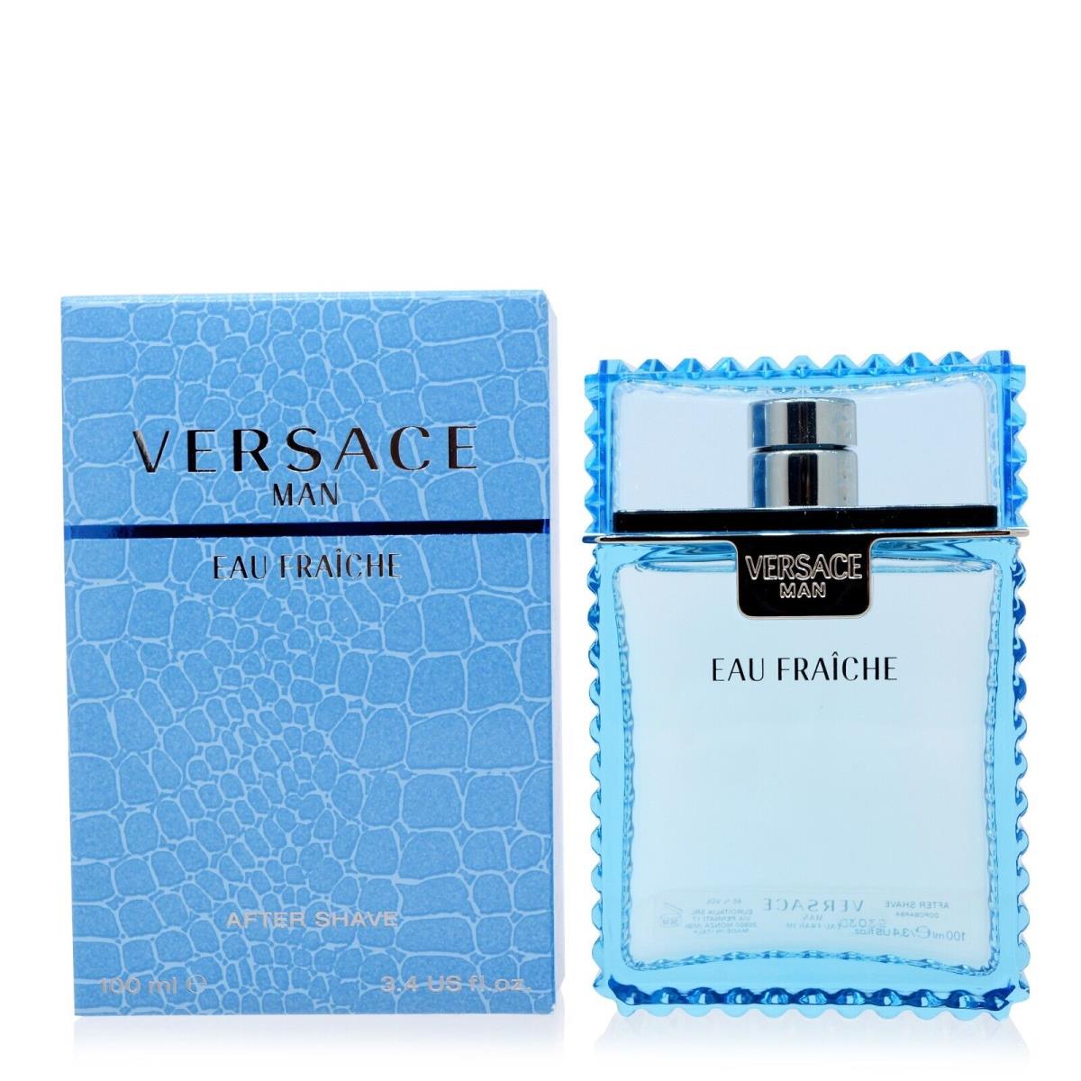 Versace Man Eau Fraiche/versace After Shave 3.4 OZ 100 ML M -new