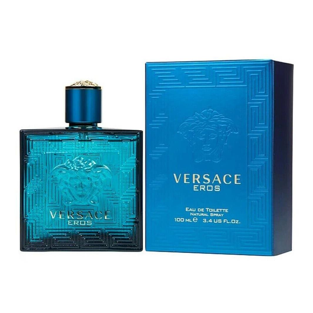 Versace Eros by Versace Eau de Toilette Spray For Men 3.4oz Box