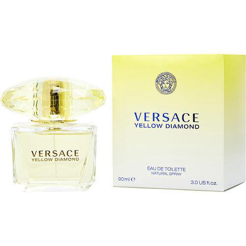 Versace Yellow Diamond By Gianni Versace Edt Spray 3 Oz Packaging