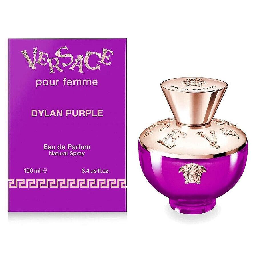 Versace Dylan Purple Women 3.4 oz 100 ml Eau De Parfum Spray