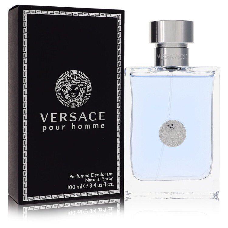 Versace Pour Homme by Versace Deodorant Spray 3.4 oz For Men