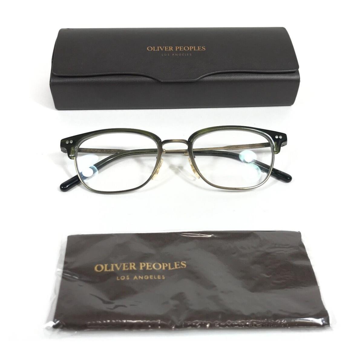 Oliver Peoples Eyeglasses Frames OV5468 1630 Kesten Antique Gold Bark 49-19-145