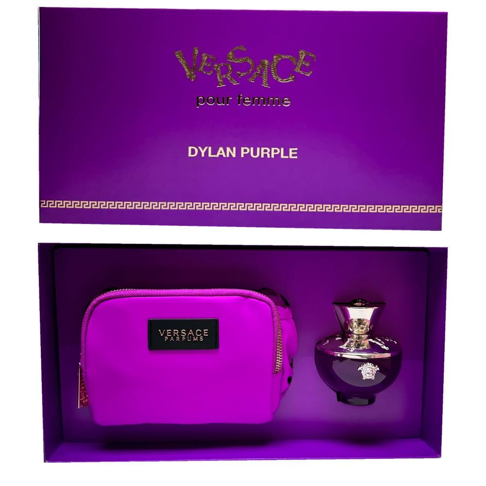 Versace Pour Femme Dylan Purple Edp 3.4 OZ 4 Pcs Gift Set