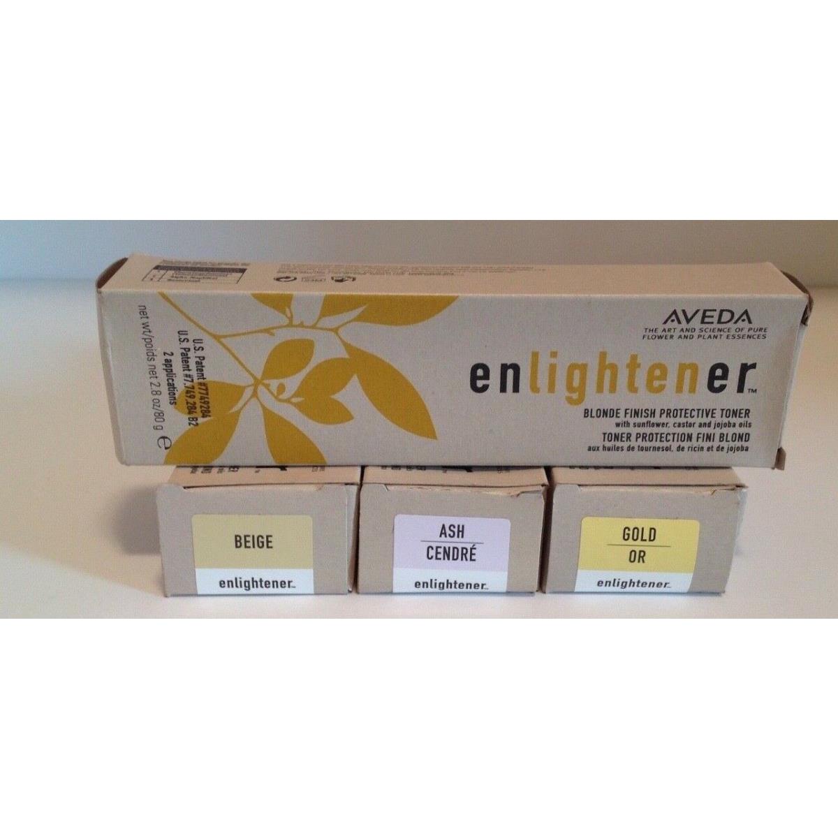 Aveda Enlightenment Serie-enlightener Bleach- Blonde Permanent Hair Color Enlightener-BEIGE