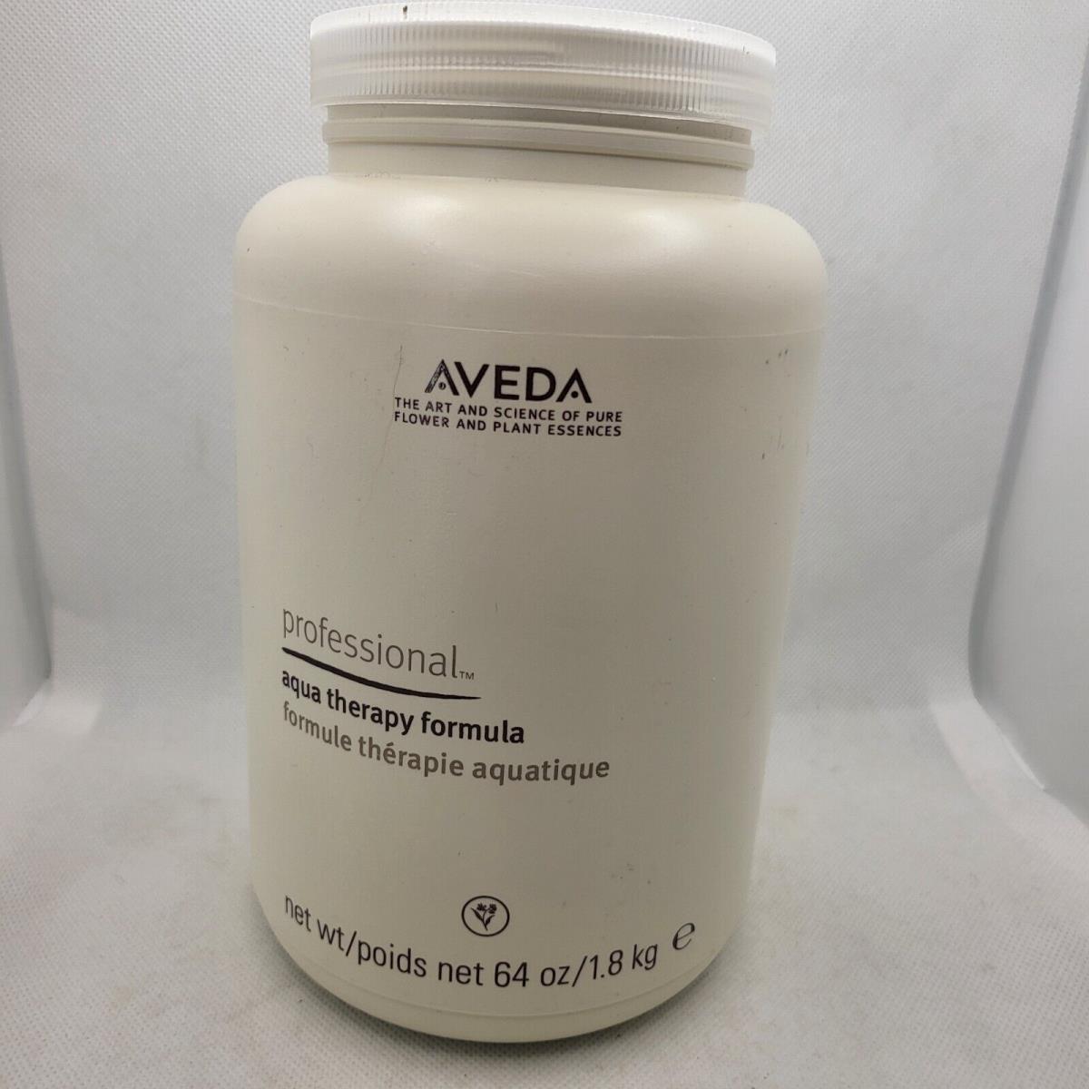 Aveda Personal Blends Aqua Therapy Formula Salts 64 oz 4 Lbs Professional Size