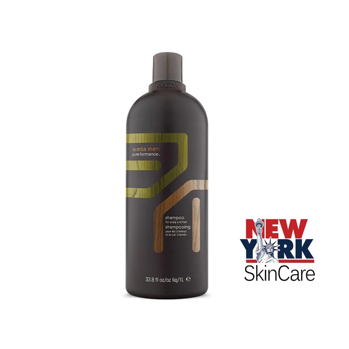 Aveda Men Pure-formance Shampoo For Scalp and Hair 1 Liter / 33.8oz