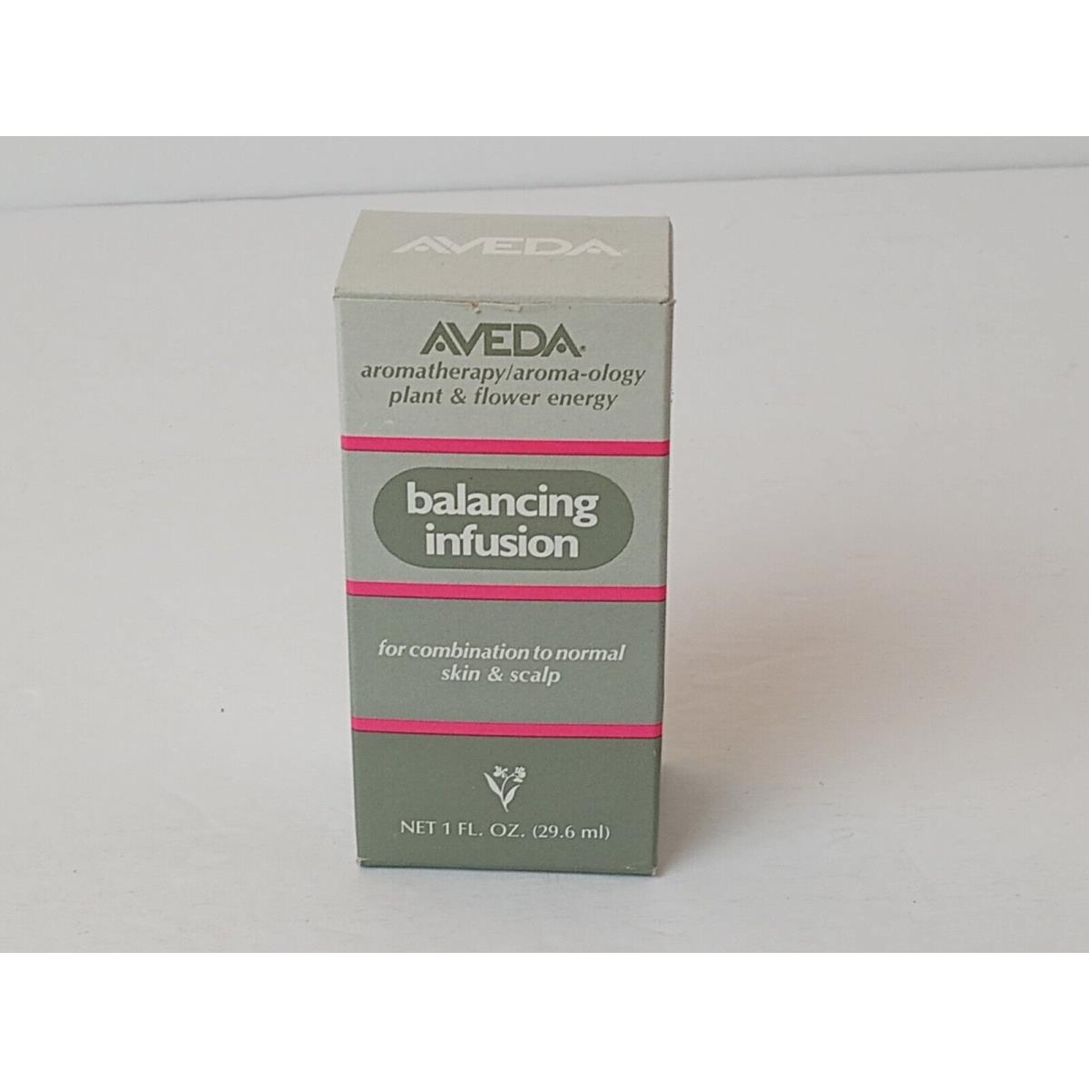 Aveda Balancing Infusion For Combination to Normal Skin Scalp 1 Fl Oz Vintage