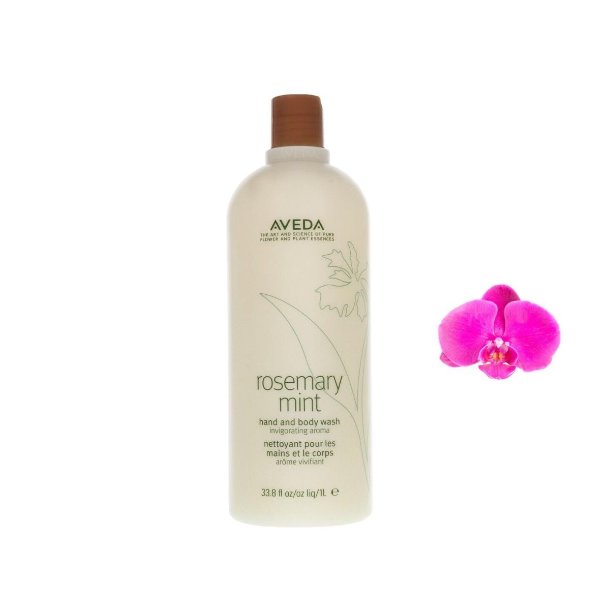 Aveda Rosemary Mint Hand and Body Wash 1 Liter / 33.8oz