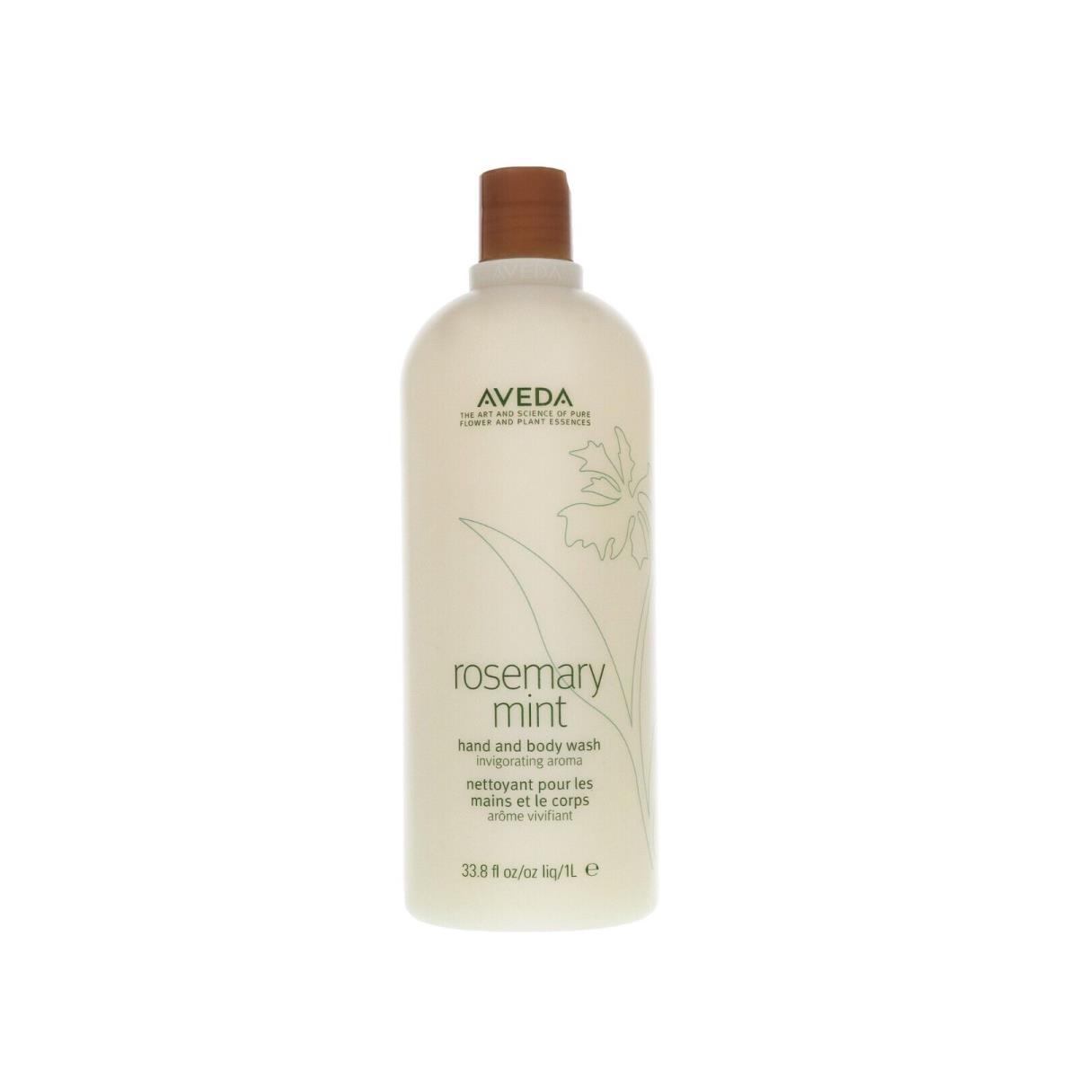 Aveda Rosemary Mint Hand and Body Wash 1 Liter / 33.8oz