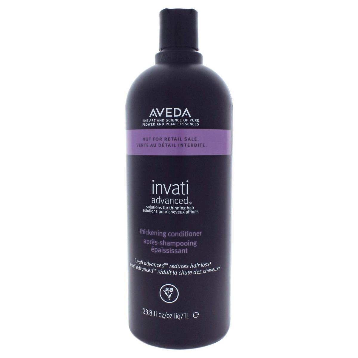 Aveda Invati Advanced Thickening Conditioner 33.8 Ounce 33.8 Fl Oz Pack of 1