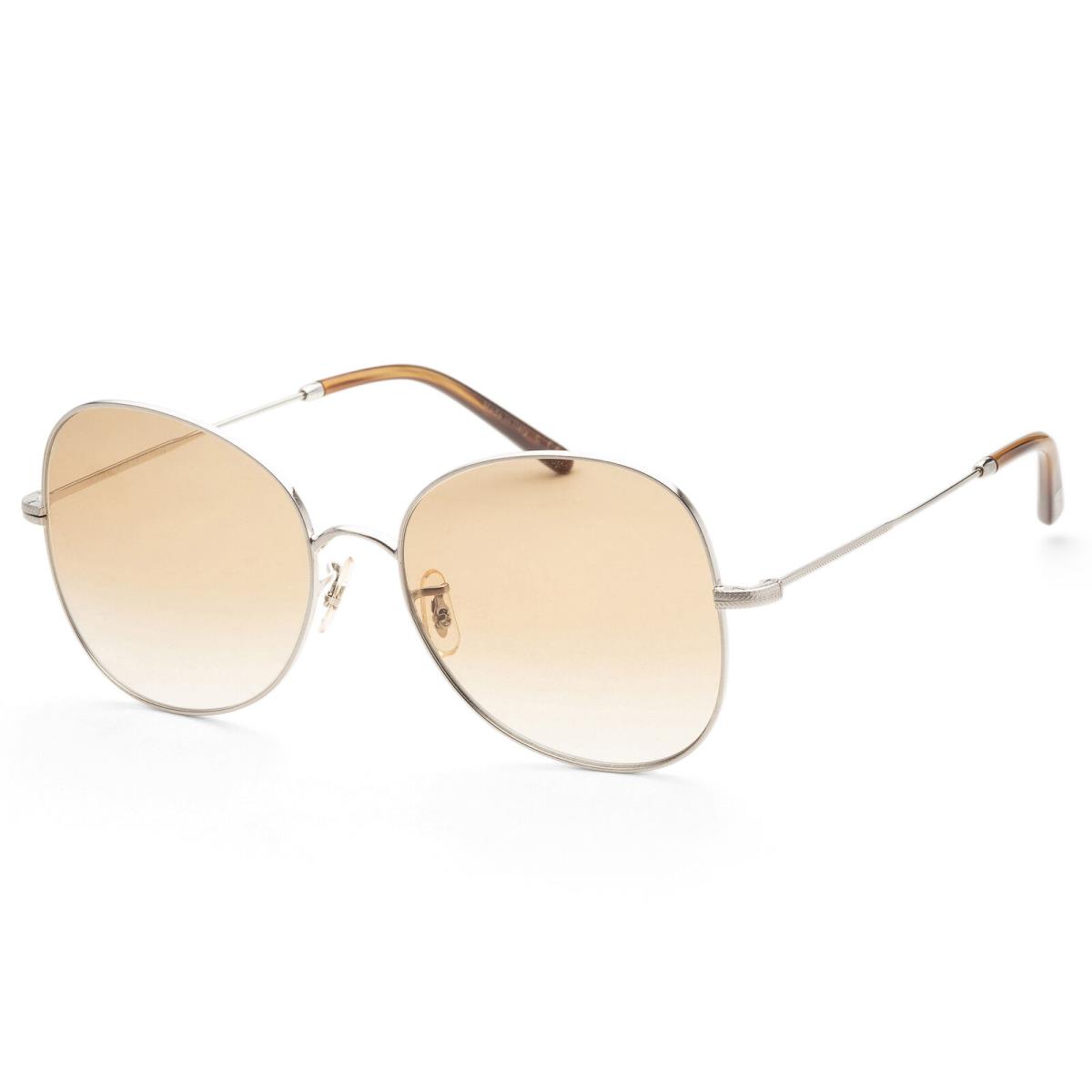 Oliver Peoples Eliane Women`s 56mm Brushed Silver Sunglasses OV1313-5063-56